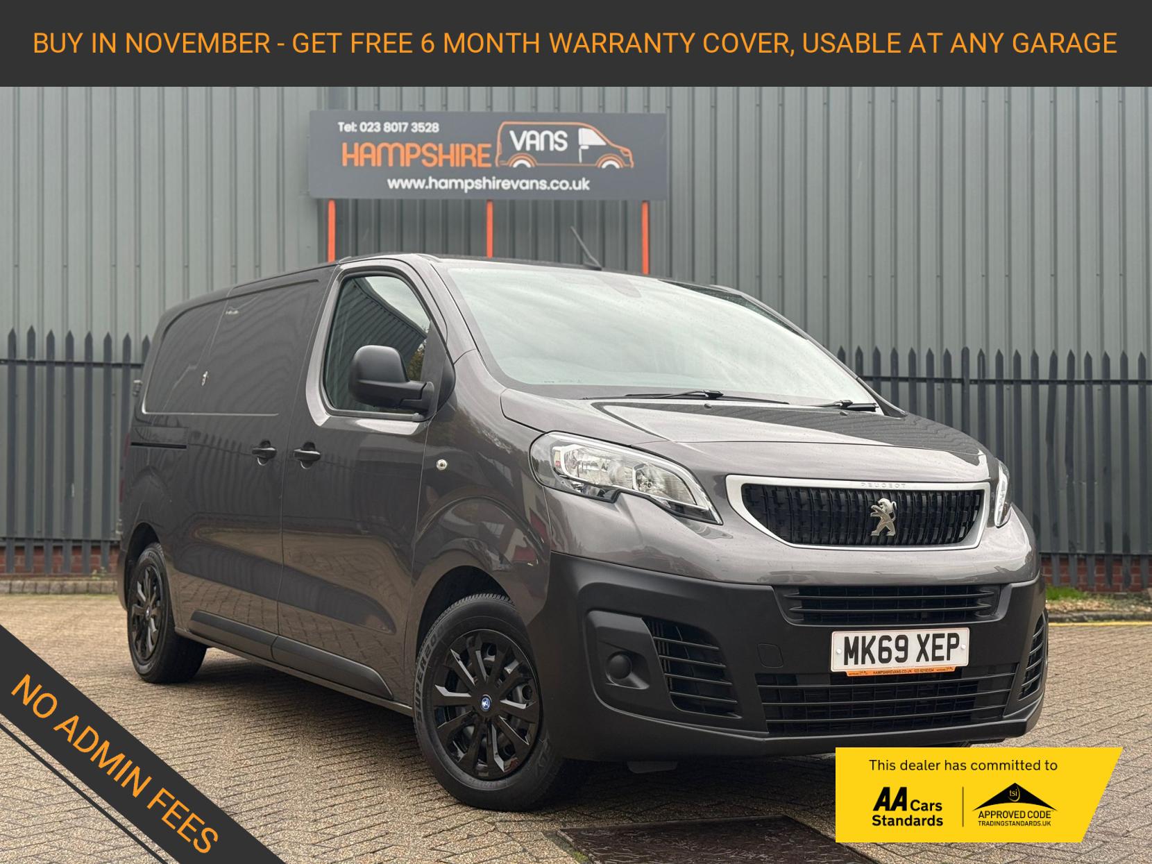 Peugeot Expert 1.5 BlueHDi 1000 Professional Standard Panel Van 6dr Diesel Manual MWB Euro 6 (s/s) (100 bhp)