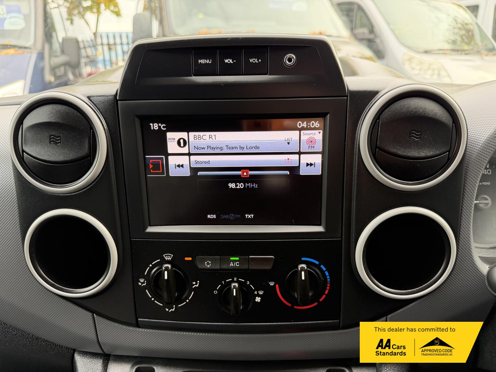 Citroen Berlingo 1.6 HDi 625 Enterprise Panel Van 5dr Diesel Manual L1 (131 g/km, 75 bhp)