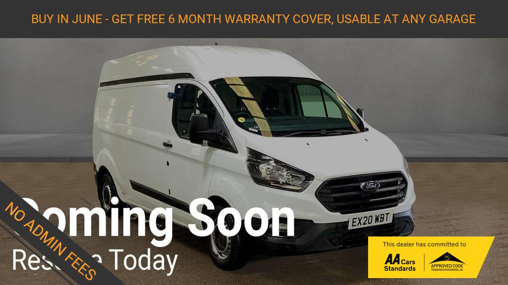 2020 Ford Transit Custom 2.0 300 EcoBlue Leader Panel Van 5dr Diesel Manual L2 H2 Euro 6 (s/s) (105 ps)