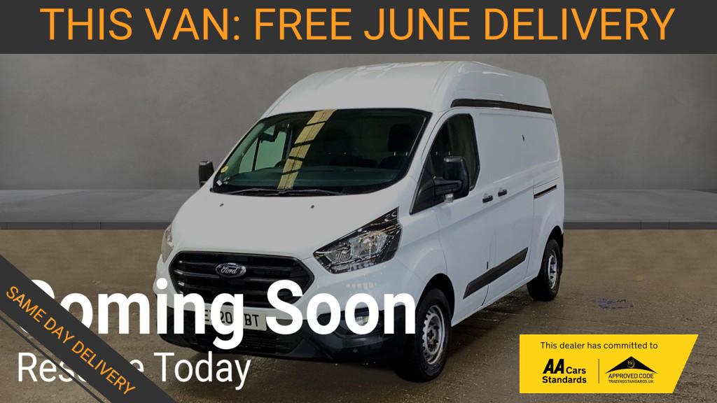 2020 Ford Transit Custom 2.0 300 EcoBlue Leader Panel Van 5dr Diesel Manual L2 H2 Euro 6 (s/s) (105 ps) - Thumbnail 2