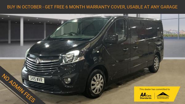 Vauxhall Vivaro 1.6 CDTi 2900 BiTurbo ecoFLEX Sportive Panel Van 5dr Diesel Manual L2 H1 Euro 5 (s/s) (120 ps)