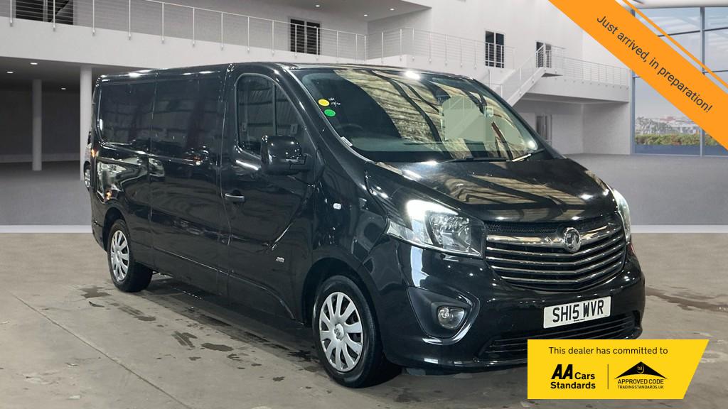 Vauxhall Vivaro 1.6 CDTi 2900 BiTurbo ecoFLEX Sportive Panel Van 5dr Diesel Manual L2 H1 Euro 5 (s/s) (120 ps)