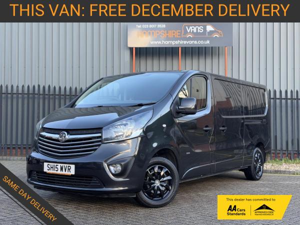 Vauxhall Vivaro 1.6 CDTi 2900 BiTurbo ecoFLEX Sportive Panel Van 5dr Diesel Manual L2 H1 Euro 5 (s/s) (120 ps)