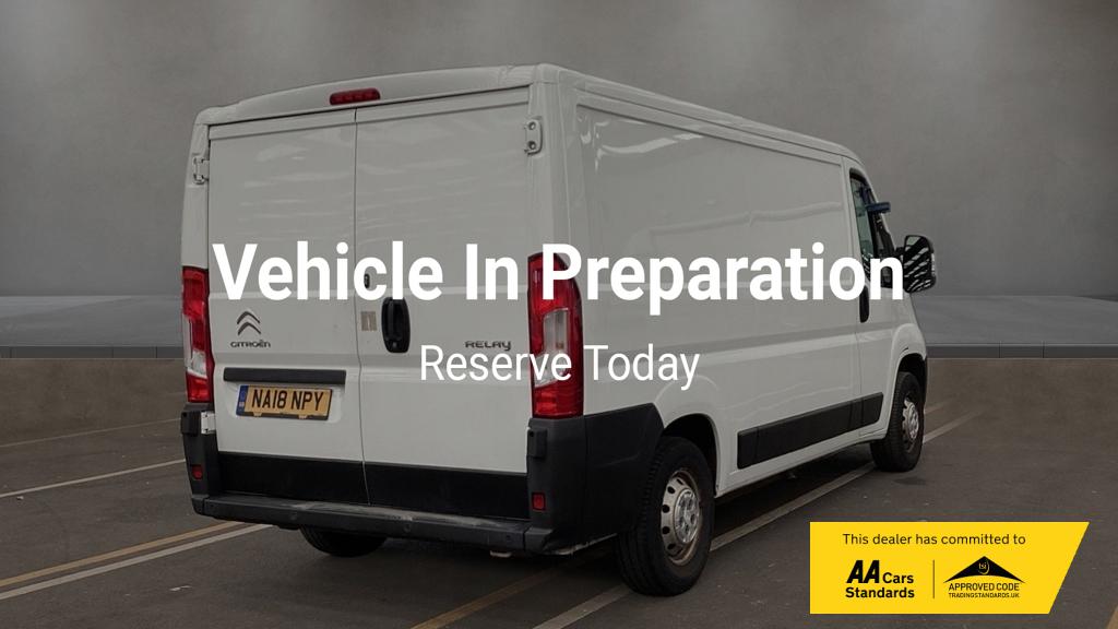 Citroen Relay 2.0 BlueHDi 35 Panel Van 5dr Diesel Manual L2 Euro 6 (130 ps)