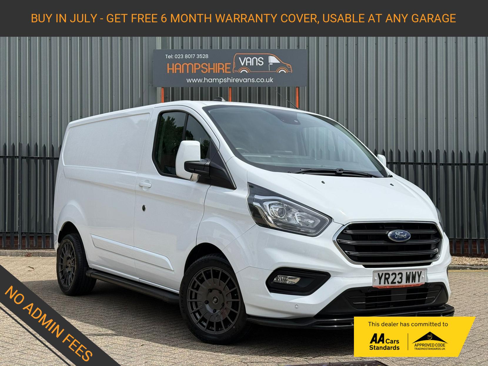 2023 Ford Transit Custom 2.0 280 EcoBlue Limited Panel Van 5dr Diesel Manual L1 H1 Euro 6 (s/s) (130 ps) - Image 1
