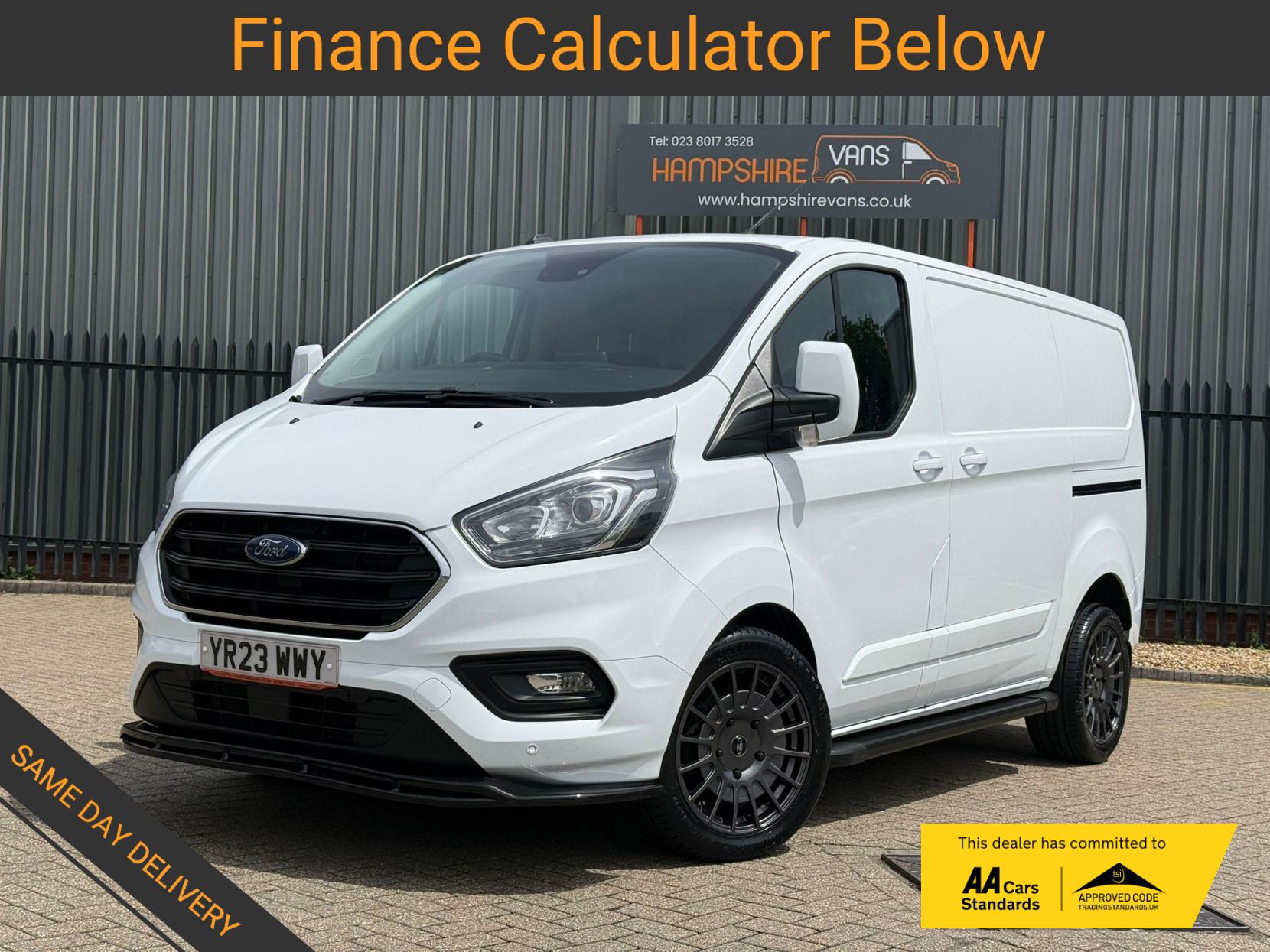 2023 Ford Transit Custom 2.0 280 EcoBlue Limited Panel Van 5dr Diesel Manual L1 H1 Euro 6 (s/s) (130 ps) - Thumbnail 2