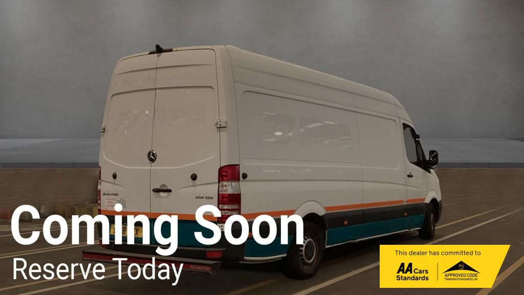 Mercedes-Benz Sprinter 2.1 314 CDi Panel Van 5dr Diesel Manual RWD L3 H3 (218 g/km, 140 bhp)