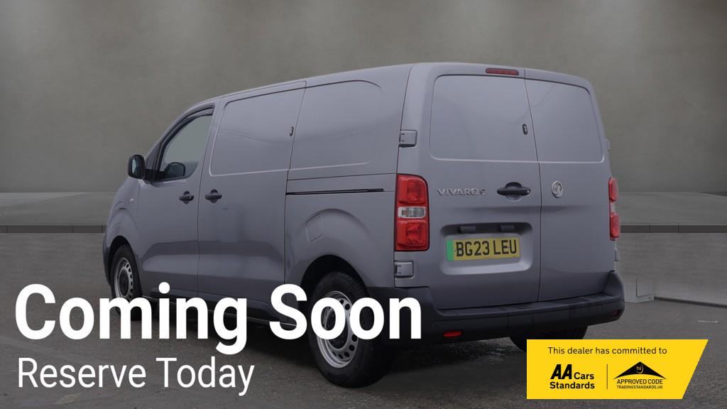 2023 Vauxhall Vivaro Electric 3100 75kWh Prime Panel Van 6dr Electric Auto L1 H1 (7.4kW Charger) (136 ps) - Thumbnail 3