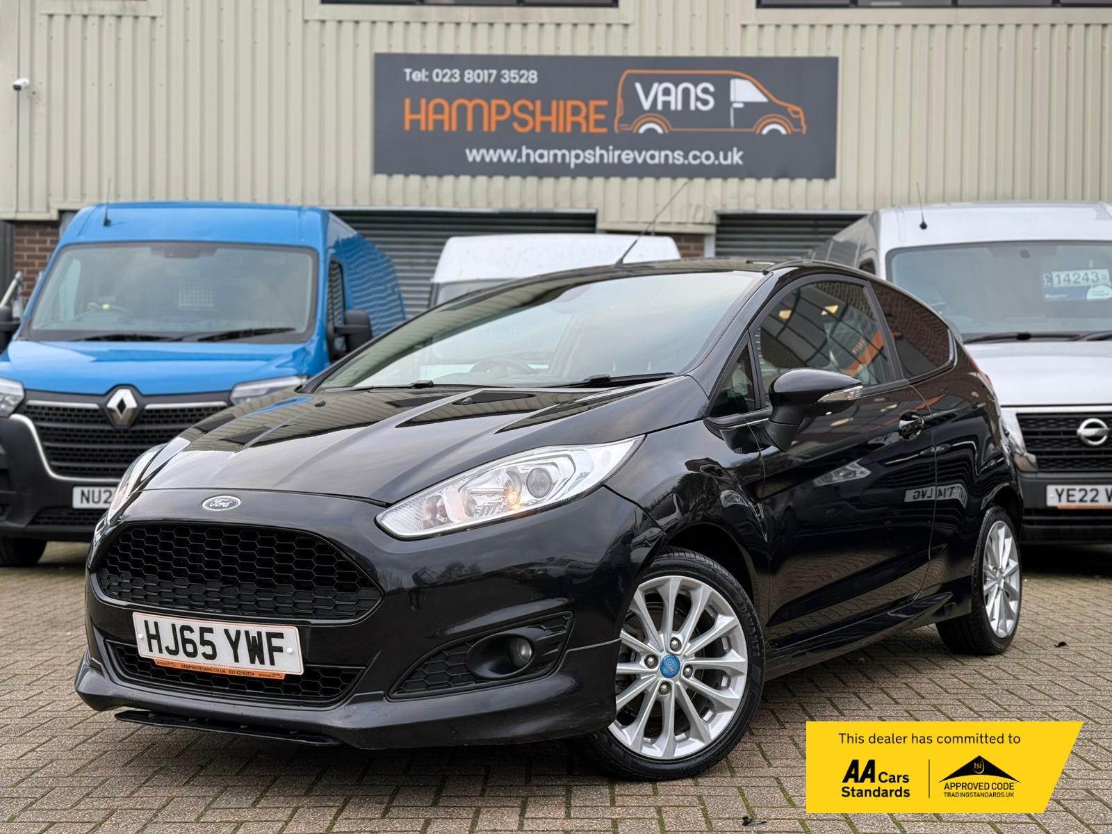 Ford Fiesta Van 1.5 TDCi Sport Panel Van 3dr Diesel Manual (94 g/km, 94 bhp)