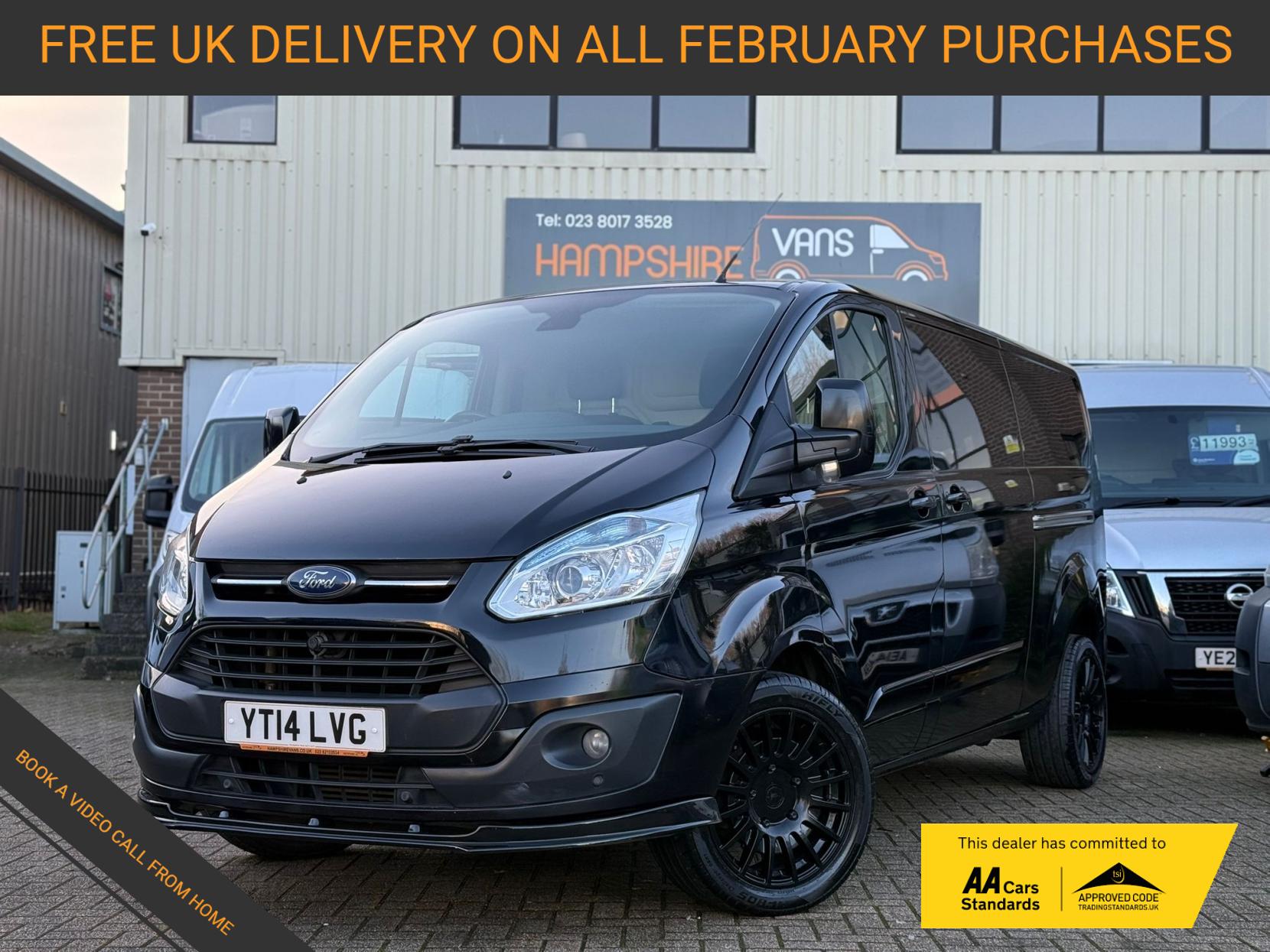 Ford Transit Custom 2.2 TDCi 290 Limited Panel Van 5dr Diesel Manual L2 H1 (186 g/km, 123 bhp)