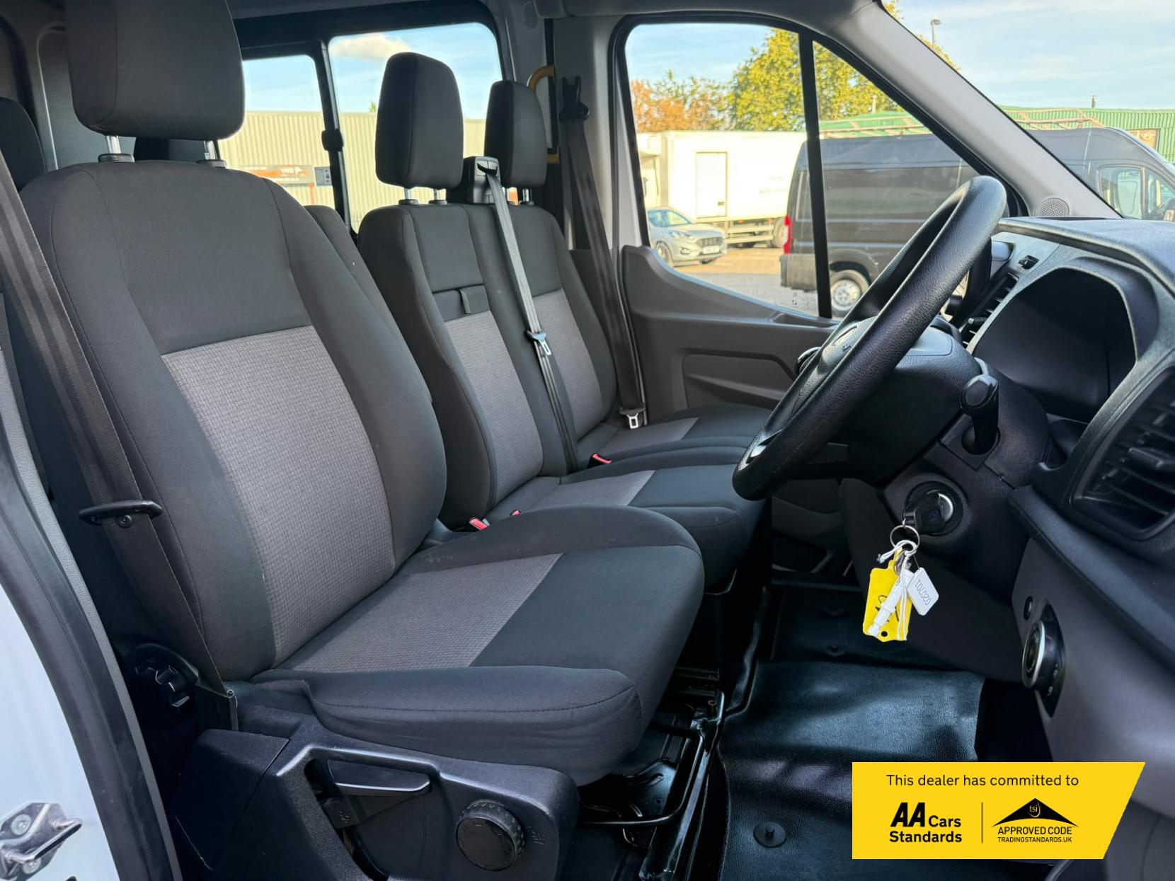 2023 Ford Transit 2.0 350 EcoBlue Leader Crew Van Double Cab 6dr Diesel Manual RWD L3 H3 Euro 6 (s/s) (130 ps) - Thumbnail 20