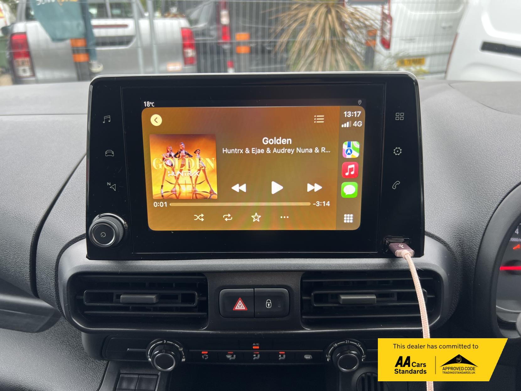 Vauxhall Combo 1.5 Turbo D 2300 Sportive Panel Van 4dr Diesel Manual L1 H1 Euro 6 (100 ps)