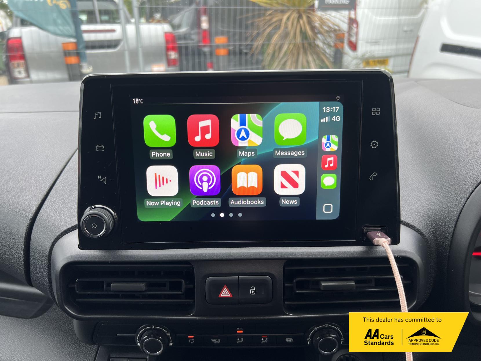 Vauxhall Combo 1.5 Turbo D 2300 Sportive Panel Van 4dr Diesel Manual L1 H1 Euro 6 (100 ps)