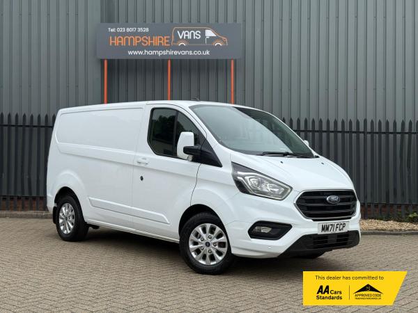 Ford Transit Custom 2.0 300 EcoBlue Limited Panel Van 5dr Diesel Manual L1 H1 Euro 6 (s/s) (130 ps)