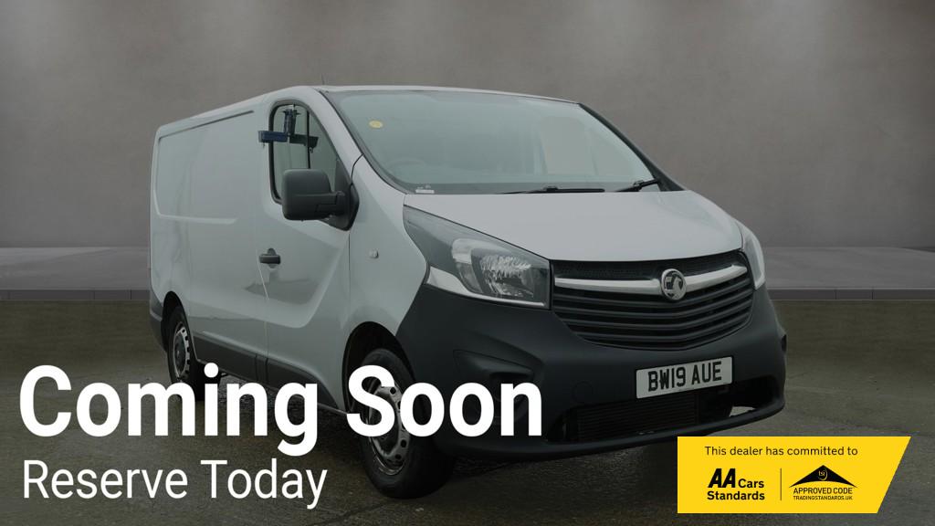 2019 Vauxhall Vivaro 1.6 CDTi 2700 Panel Van 5dr Diesel Manual L1 H1 Euro 6 (s/s) (95 ps) - Image 1