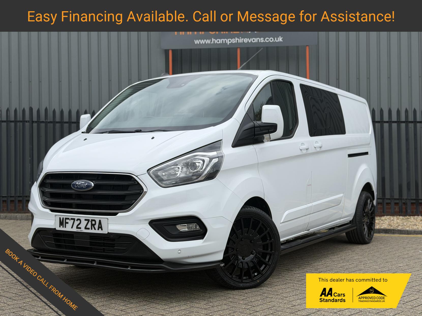 2022 Ford Transit Custom 2.0 300 EcoBlue Limited Crew Van Double Cab 5dr Diesel Manual L2 H1 Euro 6 (s/s) (130 ps) - Thumbnail 3