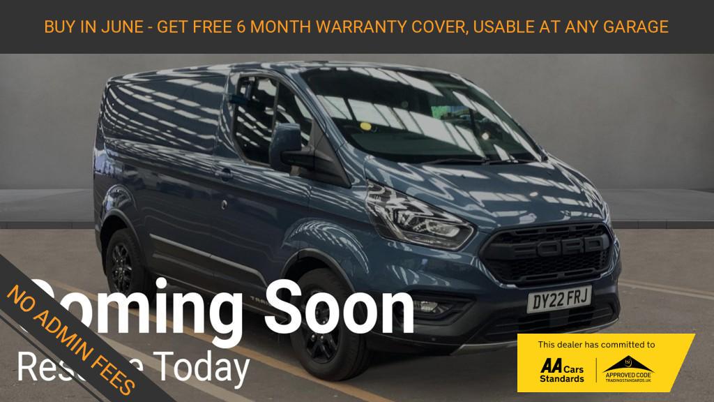 2022 Ford Transit Custom 2.0 300 EcoBlue Trail Panel Van 5dr Diesel Manual L1 H1 Euro 6 (s/s) (170 ps)