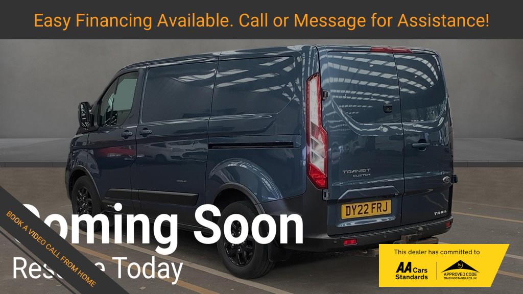 2022 Ford Transit Custom 2.0 300 EcoBlue Trail Panel Van 5dr Diesel Manual L1 H1 Euro 6 (s/s) (170 ps) - Thumbnail 3
