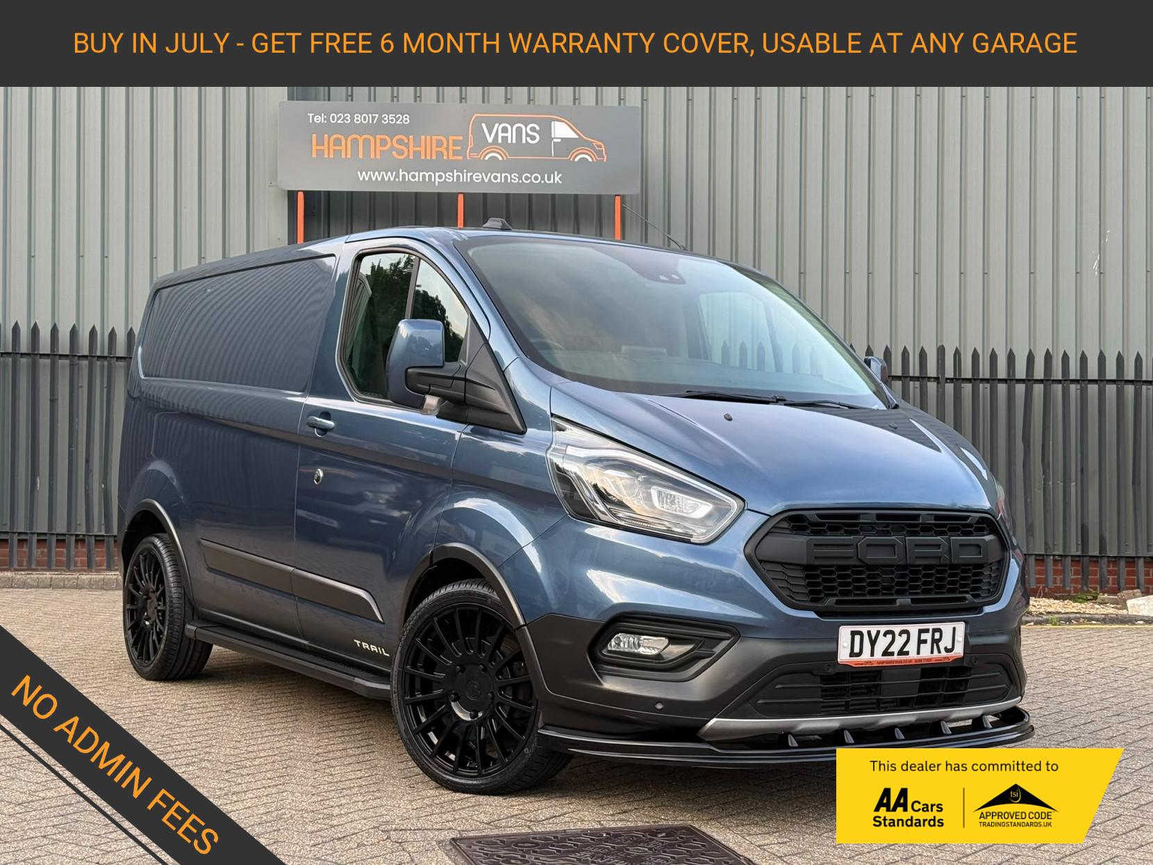 2022 Ford Transit Custom 2.0 300 EcoBlue Trail Panel Van 5dr Diesel Manual L1 H1 Euro 6 (s/s) (170 ps) - Image 1