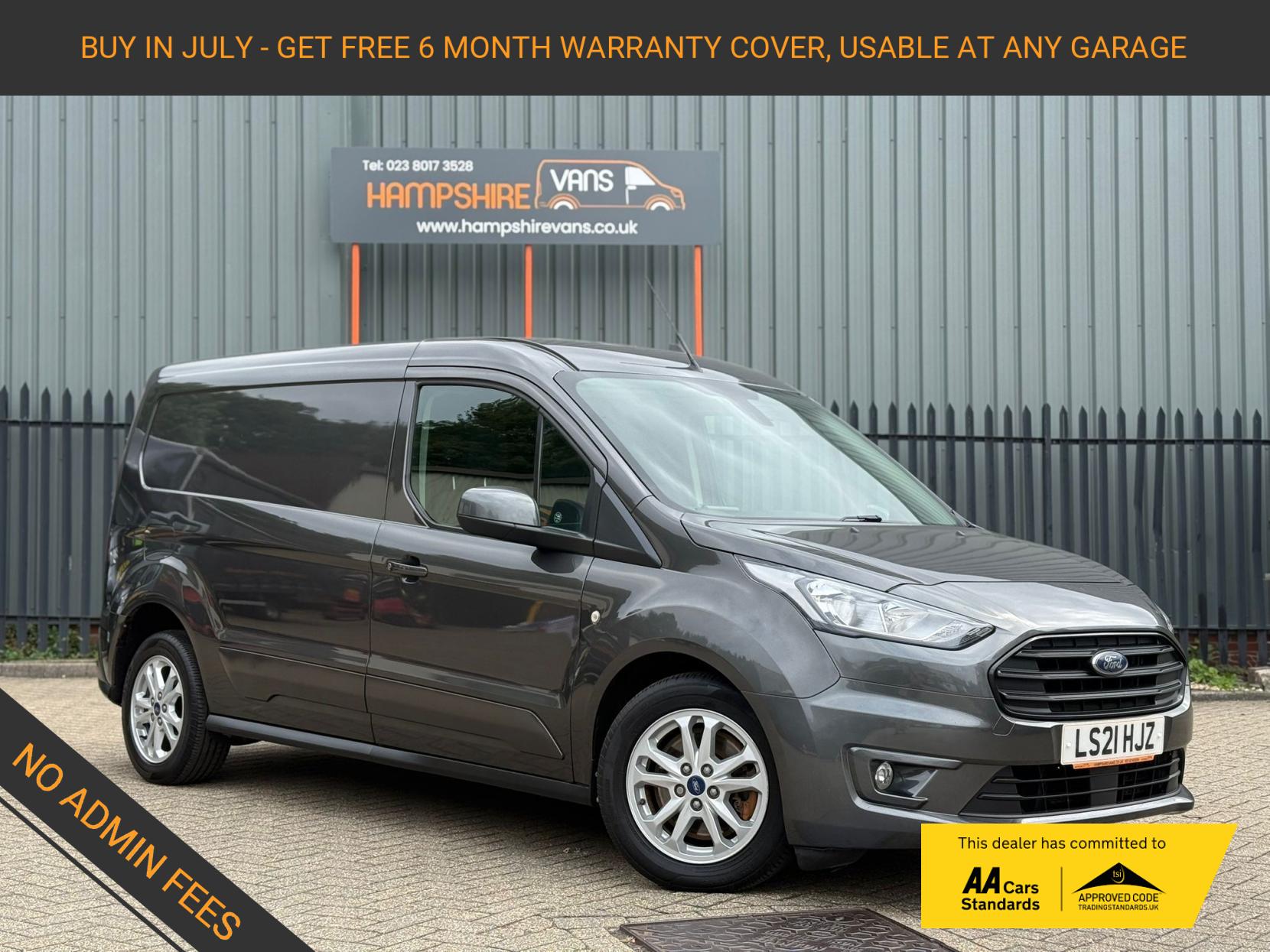 Ford Transit Connect 1.5 240 EcoBlue Limited Panel Van 5dr Diesel Auto L2 Euro 6 (s/s) (120 ps)