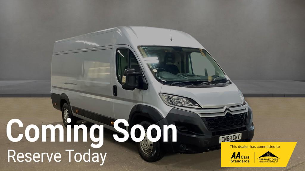 2018 Citroen Relay 2.0 BlueHDi 35 Enterprise Panel Van 5dr Diesel Manual L4 High Roof Euro 6 (Heavy) (130 ps)