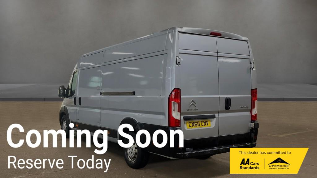 2018 Citroen Relay 2.0 BlueHDi 35 Enterprise Panel Van 5dr Diesel Manual L4 High Roof Euro 6 (Heavy) (130 ps) - Thumbnail 2