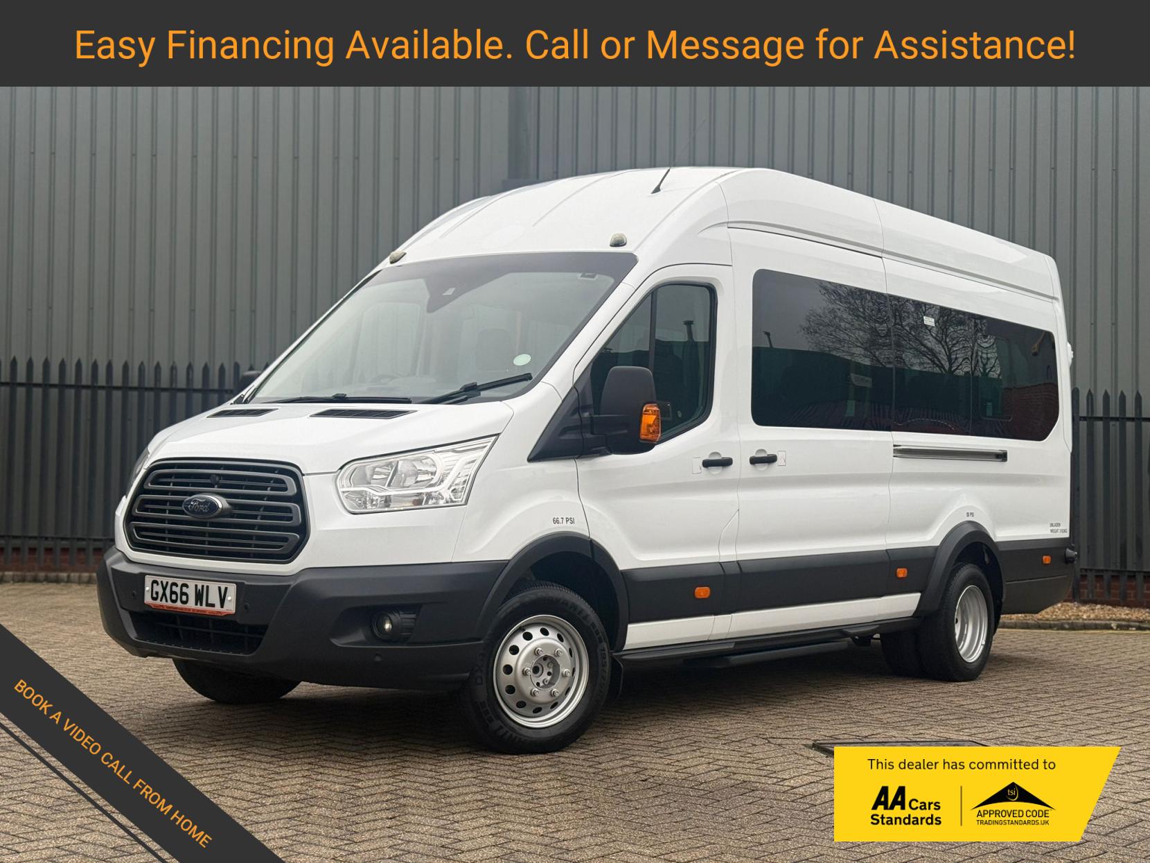 Ford Transit 2.2 TDCi 460 HDT Trend Minibus 5dr Diesel Manual L4 H3 (18 seats) (196 g/km, 123 bhp)