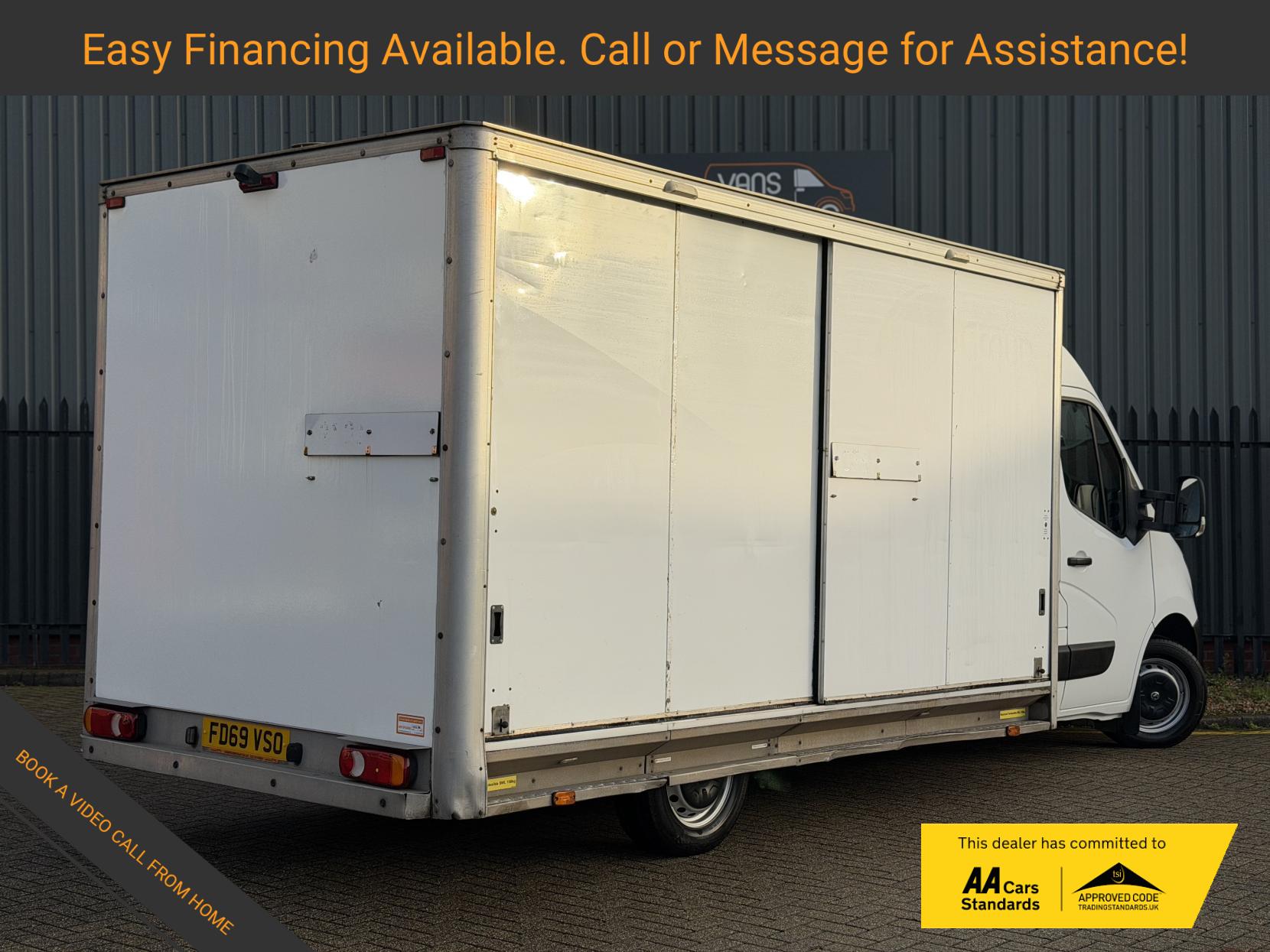 Vauxhall Movano 2.3 CDTi 3500 Luton 4dr Diesel Manual FWD L3 H1 Euro 6 (20m3) (130 ps)