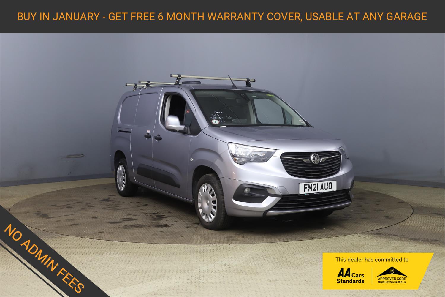 Vauxhall Combo 1.5 Turbo D 2300 Sportive Panel Van 4dr Diesel Manual L2 H1 Euro 6 (100 ps)