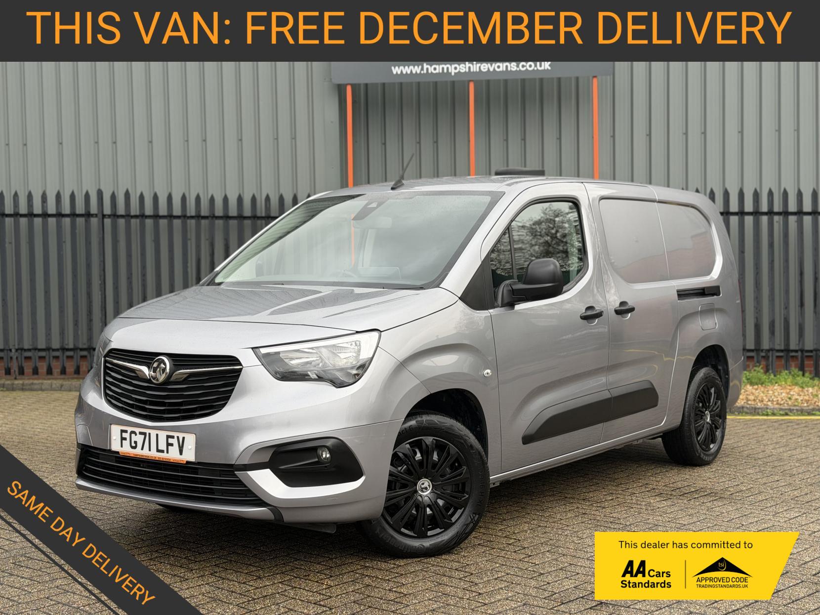 Vauxhall Combo 1.5 Turbo D 2300 Sportive Panel Van 4dr Diesel Manual L2 H1 Euro 6 (100 ps)