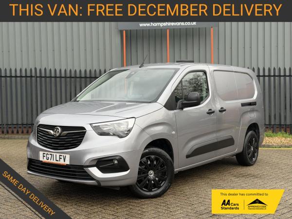 Vauxhall Combo 1.5 Turbo D 2300 Sportive Panel Van 4dr Diesel Manual L2 H1 Euro 6 (100 ps)