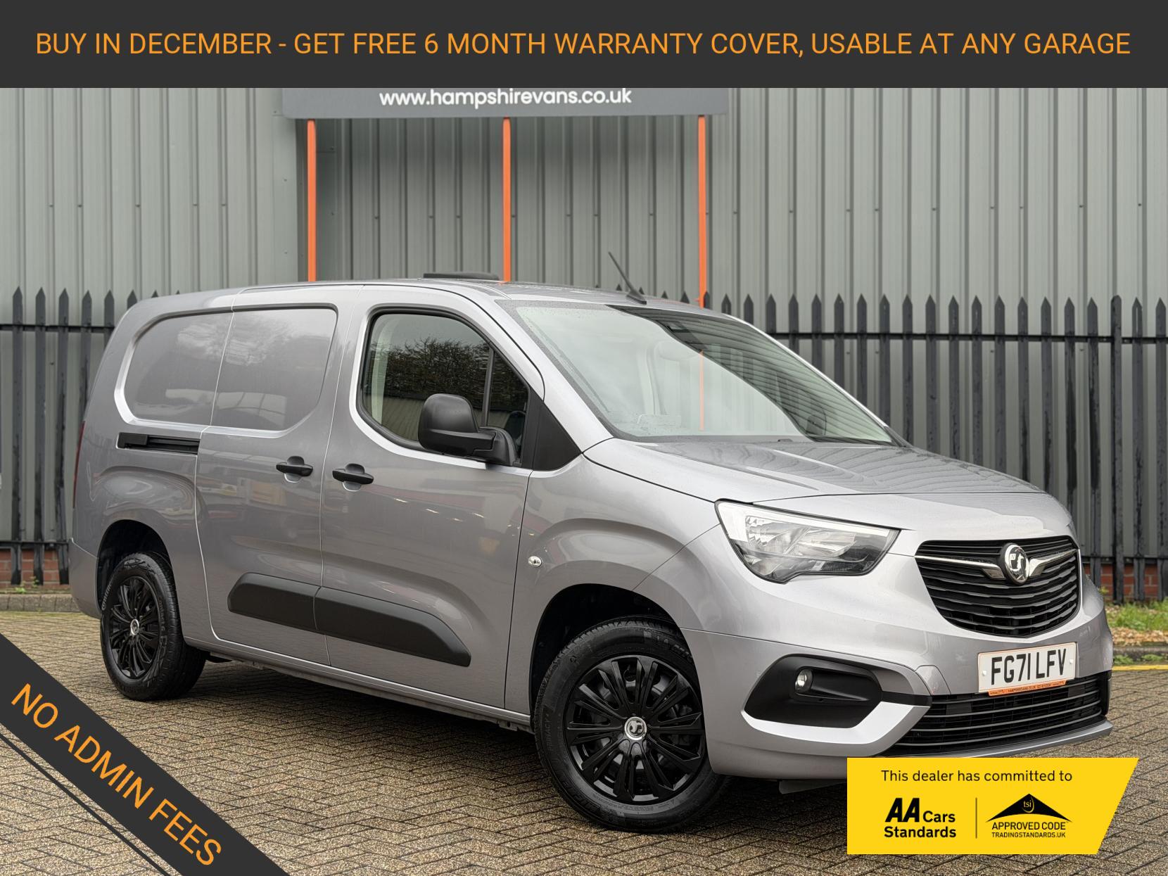 Vauxhall Combo 1.5 Turbo D 2300 Sportive Panel Van 4dr Diesel Manual L2 H1 Euro 6 (100 ps)