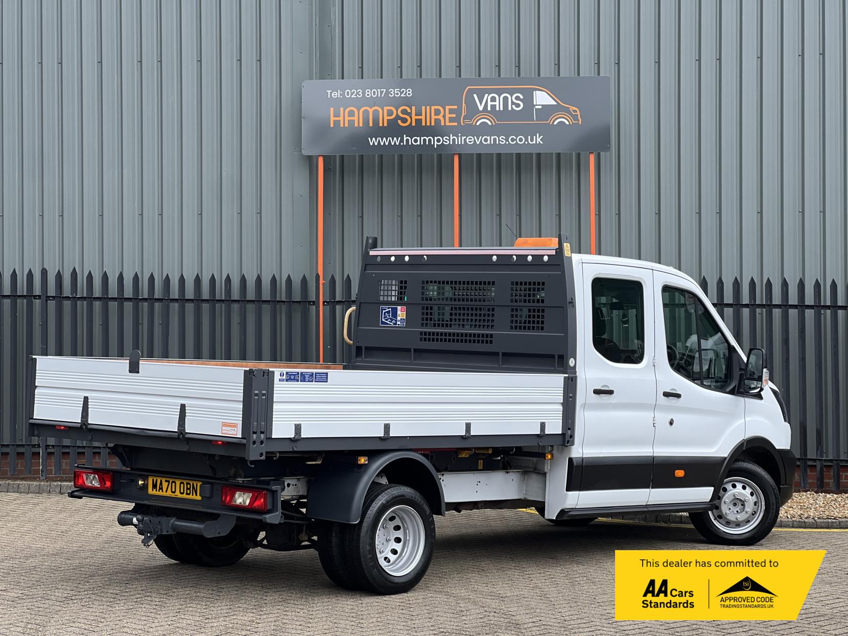 Ford Transit 2.0 350 EcoBlue Leader Chassis Double Cab 4dr Diesel Manual RWD L3 Euro 6 (s/s) (130 ps)
