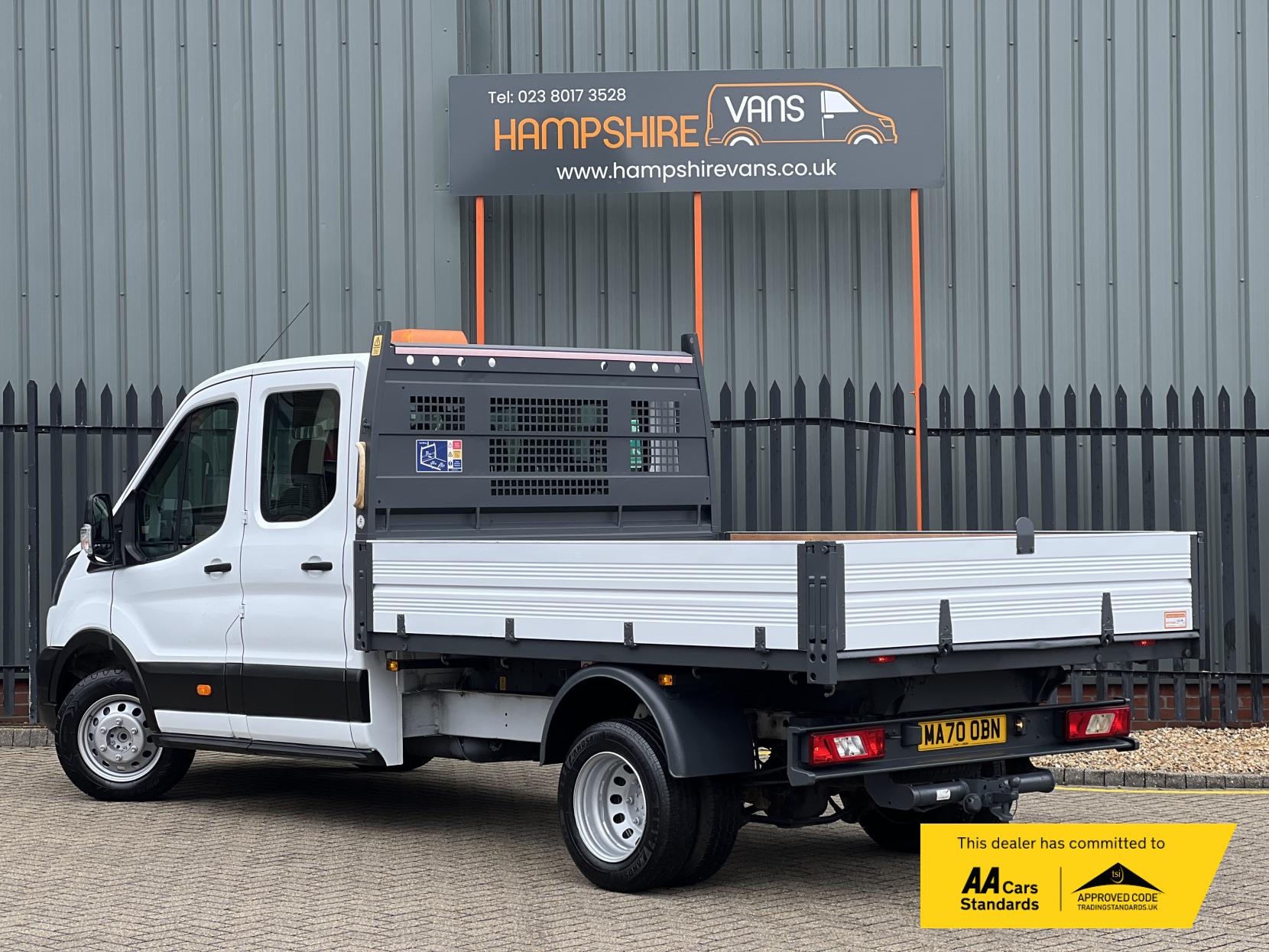 Ford Transit 2.0 350 EcoBlue Leader Chassis Double Cab 4dr Diesel Manual RWD L3 Euro 6 (s/s) (130 ps)
