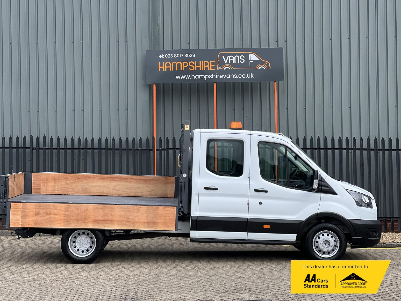 Ford Transit 2.0 350 EcoBlue Leader Chassis Double Cab 4dr Diesel Manual RWD L3 Euro 6 (s/s) (130 ps)