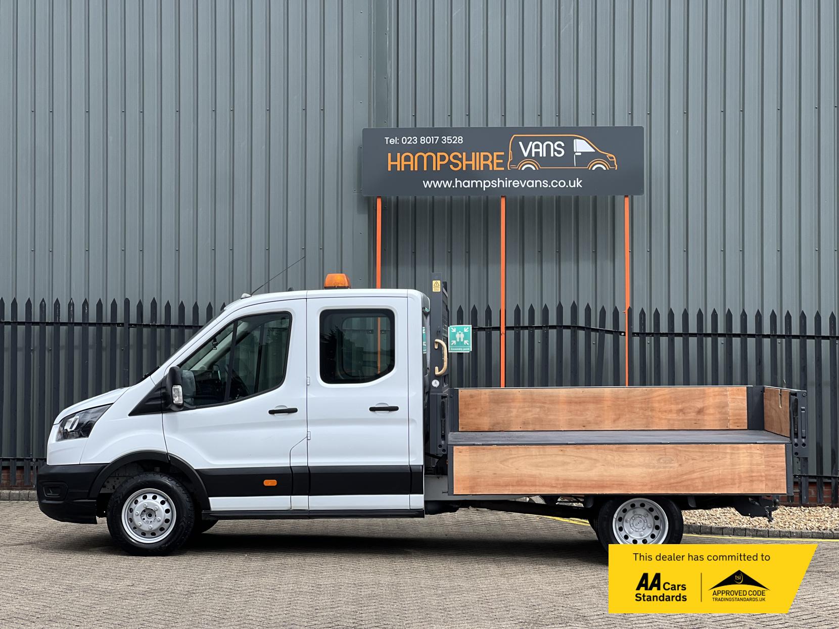 Ford Transit 2.0 350 EcoBlue Leader Chassis Double Cab 4dr Diesel Manual RWD L3 Euro 6 (s/s) (130 ps)