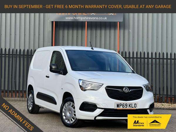 Vauxhall Combo 1.6 Turbo D 2300 Sportive Panel Van 4dr Diesel Manual L1 H1 Euro 6 (s/s) (100 ps)