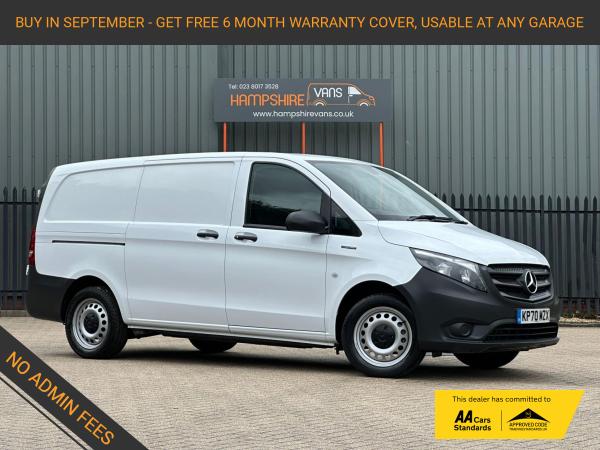 Mercedes-Benz eVito 114 e 41kWh Pure Panel Van 5dr Electric Auto FWD L2 (LWB) (115 ps)