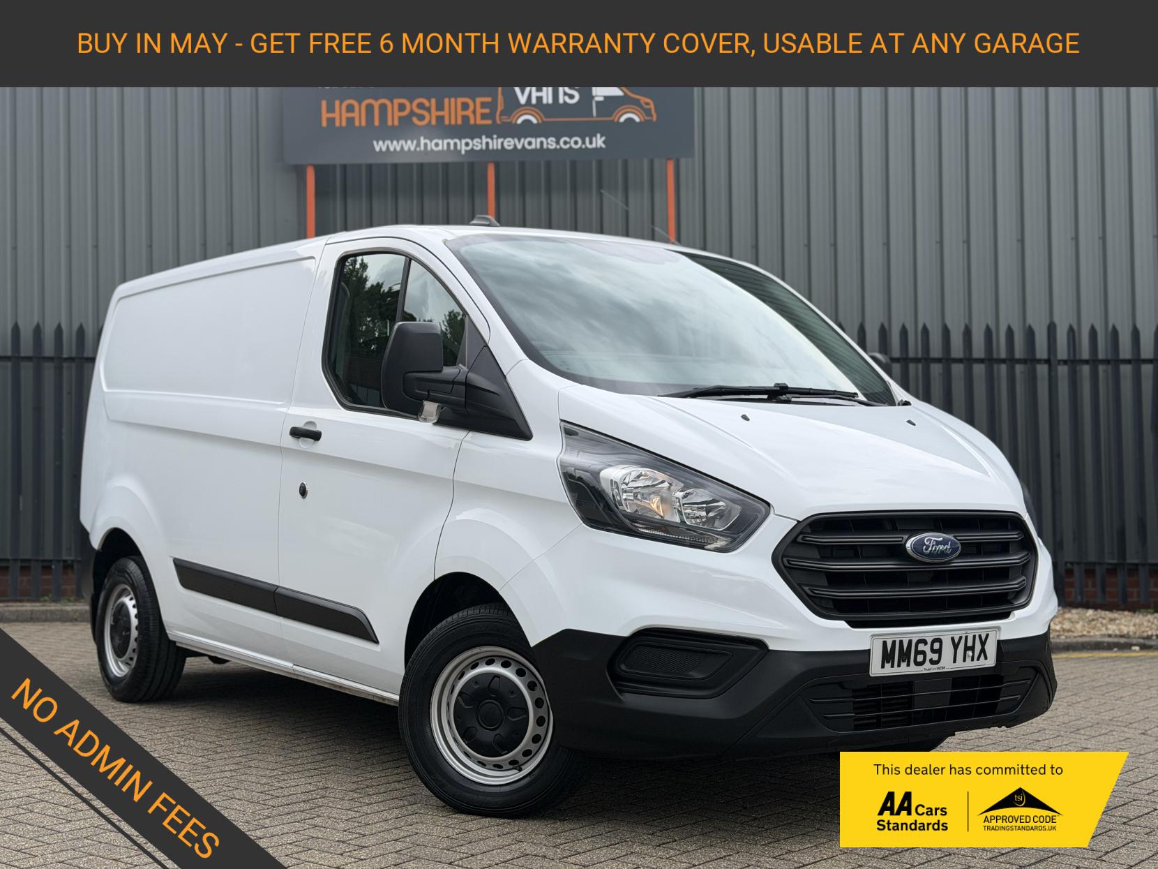 2019 Ford Transit Custom 2.0 300 EcoBlue Leader Panel Van 5dr Diesel Manual L1 H1 Euro 6 (s/s) (105 ps)