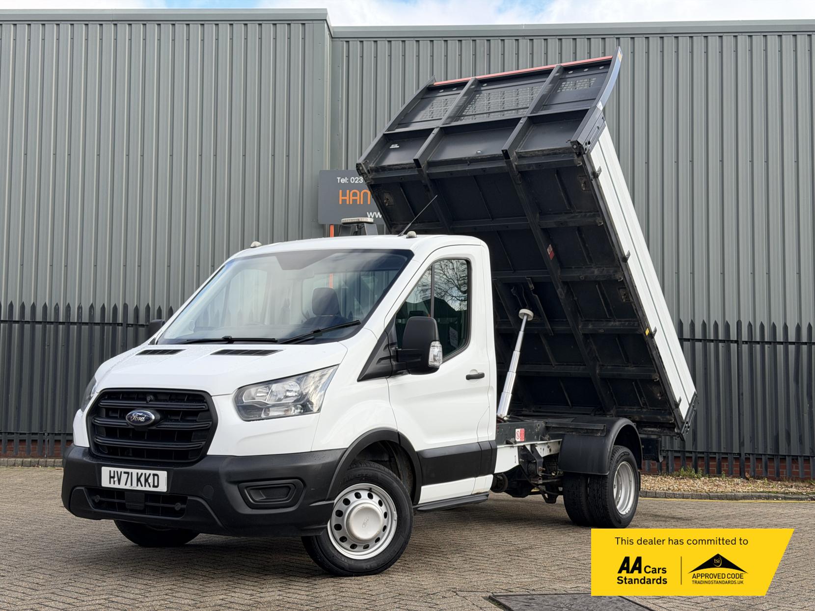 Ford Transit 2.0 350 EcoBlue 1-Way Double Tipper Double Cab 4dr Diesel Manual RWD L3 Euro 6 (1-Way, 1-Stop) (130 ps)