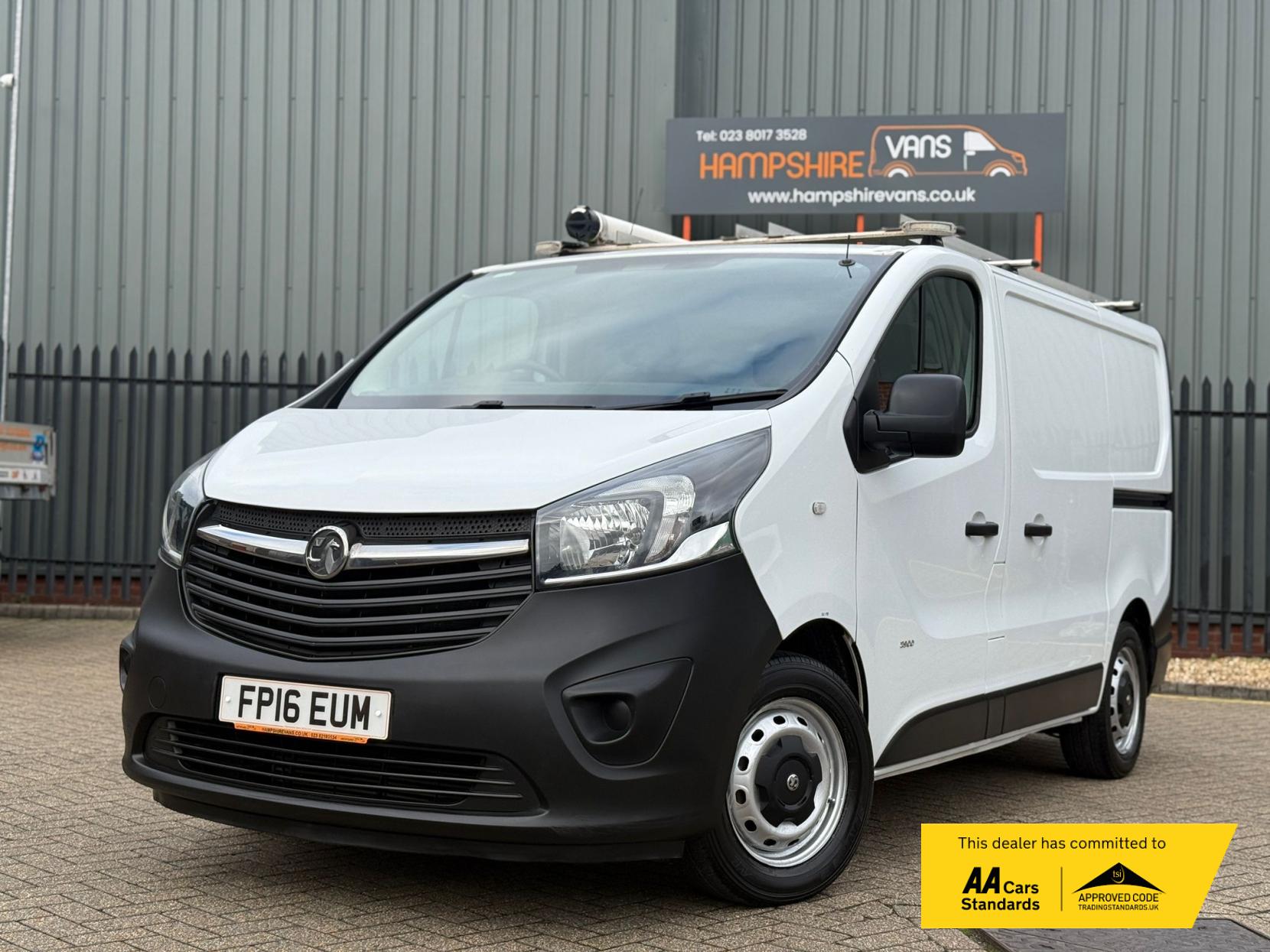 Vauxhall Vivaro 1.6 CDTi 2900 ecoFLEX Panel Van 5dr Diesel Manual L1 H1 Euro 5 (s/s) (90 ps)