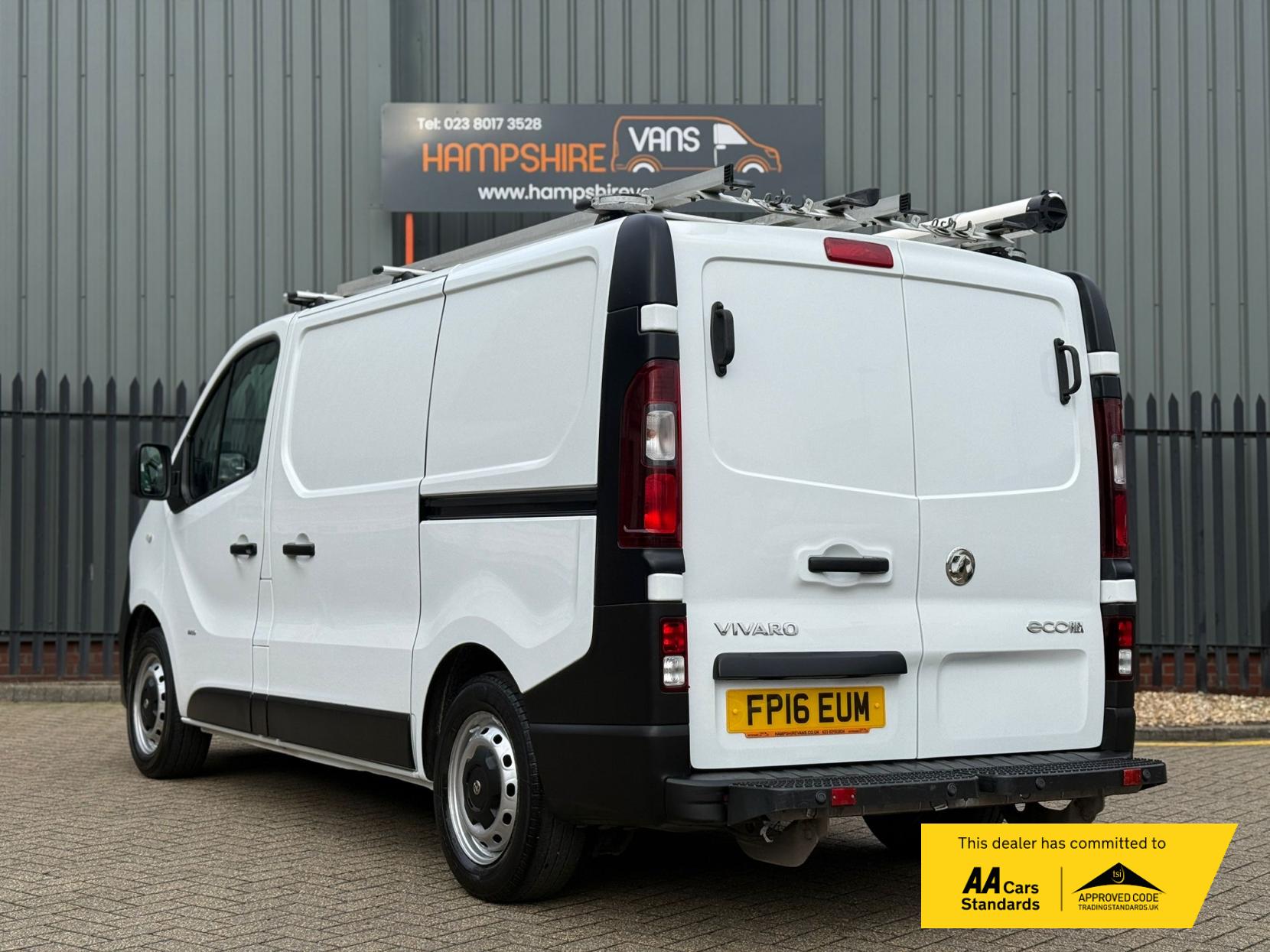 Vauxhall Vivaro 1.6 CDTi 2900 ecoFLEX Panel Van 5dr Diesel Manual L1 H1 Euro 5 (s/s) (90 ps)
