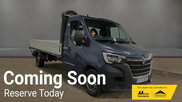 Renault Master 2.3 dCi 35 Business Dropside 2dr Diesel Manual FWD LWB Euro 6 (Rear Corner Pillars) (135 ps)