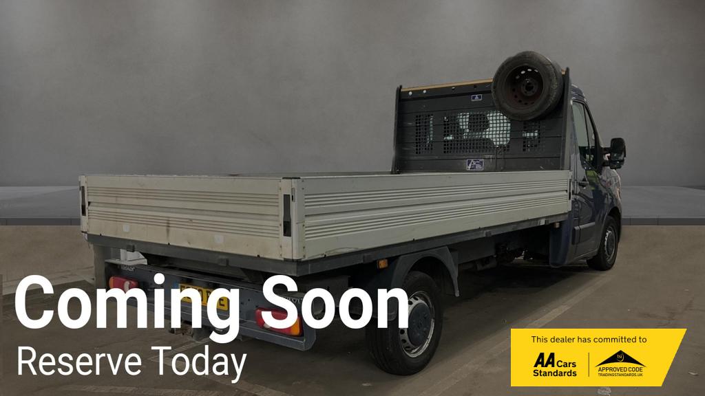 Renault Master 2.3 dCi 35 Business Dropside 2dr Diesel Manual FWD LWB Euro 6 (Rear Corner Pillars) (135 ps)