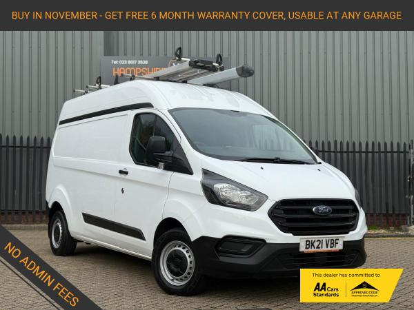 Ford Transit Custom 2.0 300 EcoBlue Leader Panel Van 5dr Diesel Manual L2 H2 Euro 6 (s/s) (130 ps)