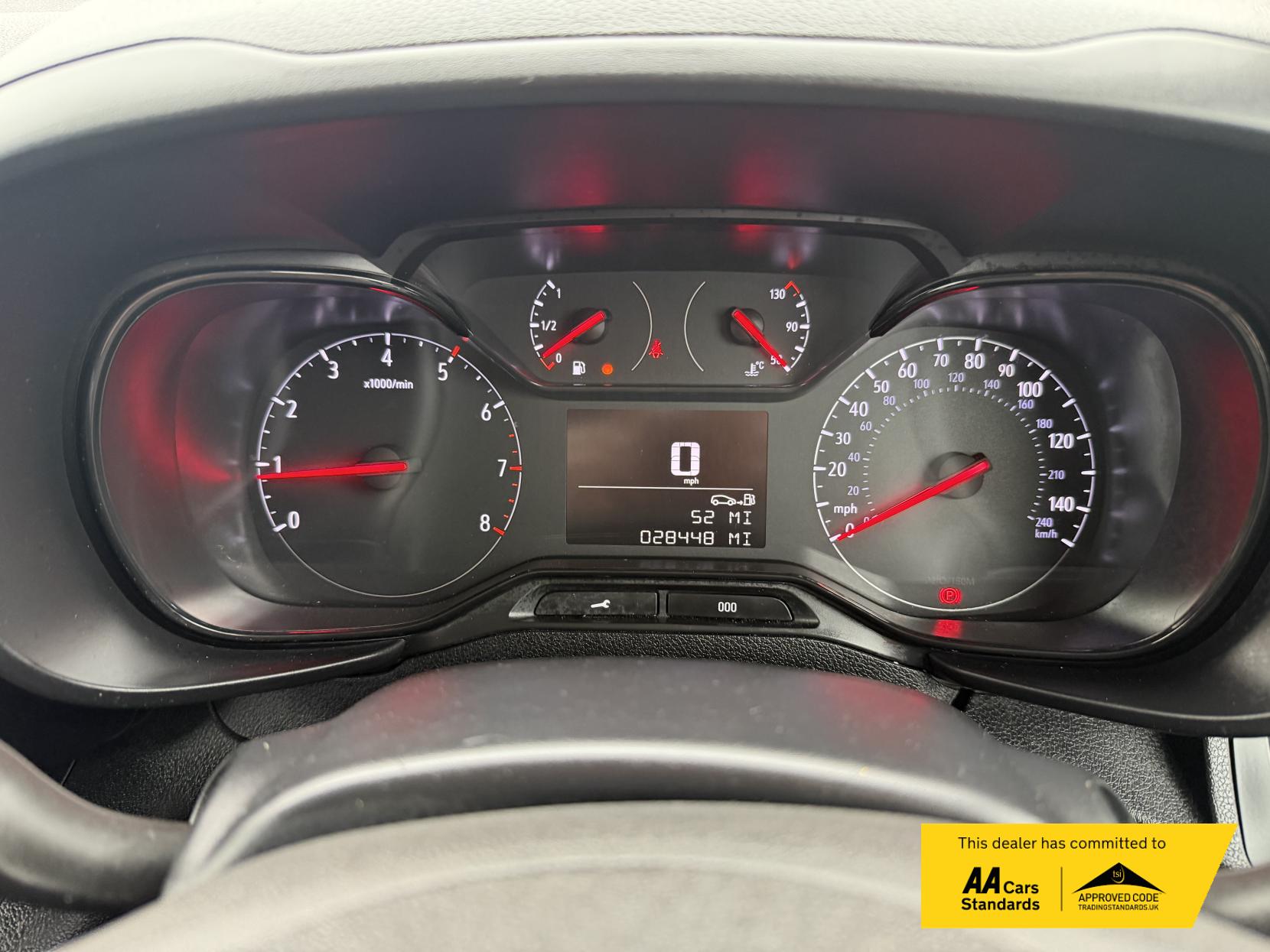 Vauxhall Combo 1.5 Turbo D 2300 Sportive Panel Van 5dr Diesel Manual L1 H1 Euro 6 (100 ps)