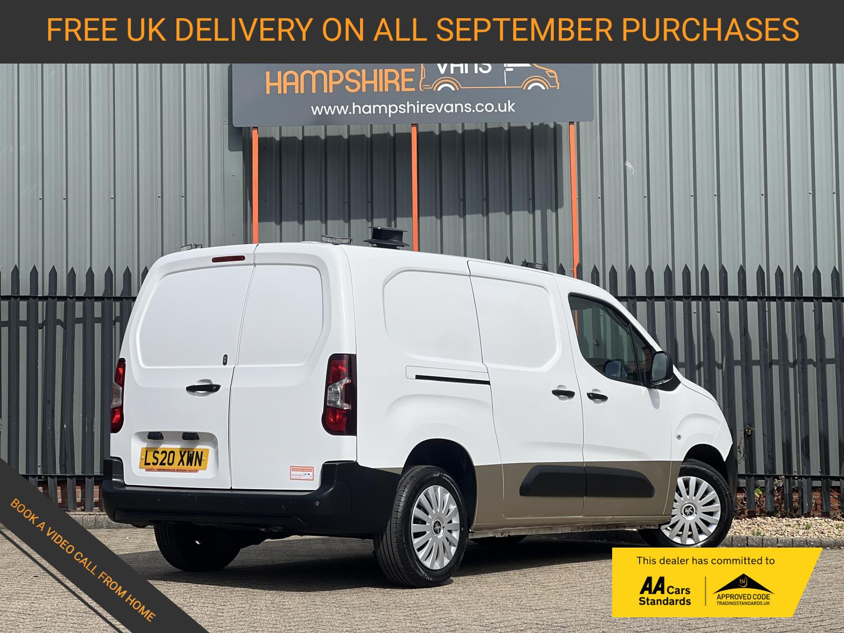 Peugeot Partner 1.2 950 PureTech Professional Long Panel Van 6dr Petrol Manual LWB Euro 6 (s/s) (110 ps)