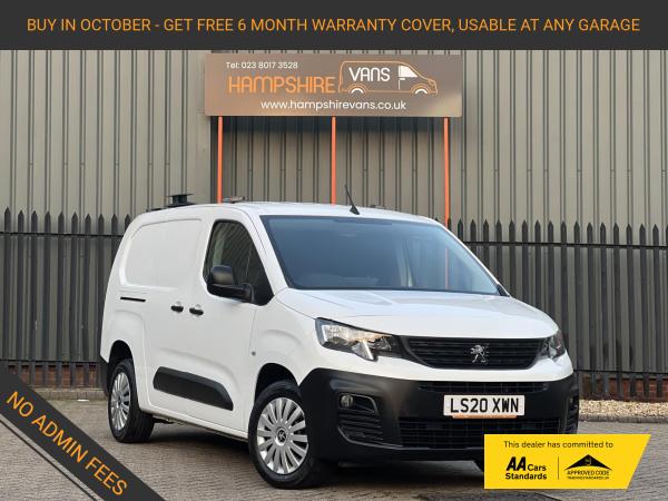 Peugeot Partner 1.2 950 PureTech Professional Long Panel Van 6dr Petrol Manual LWB Euro 6 (s/s) (110 ps)