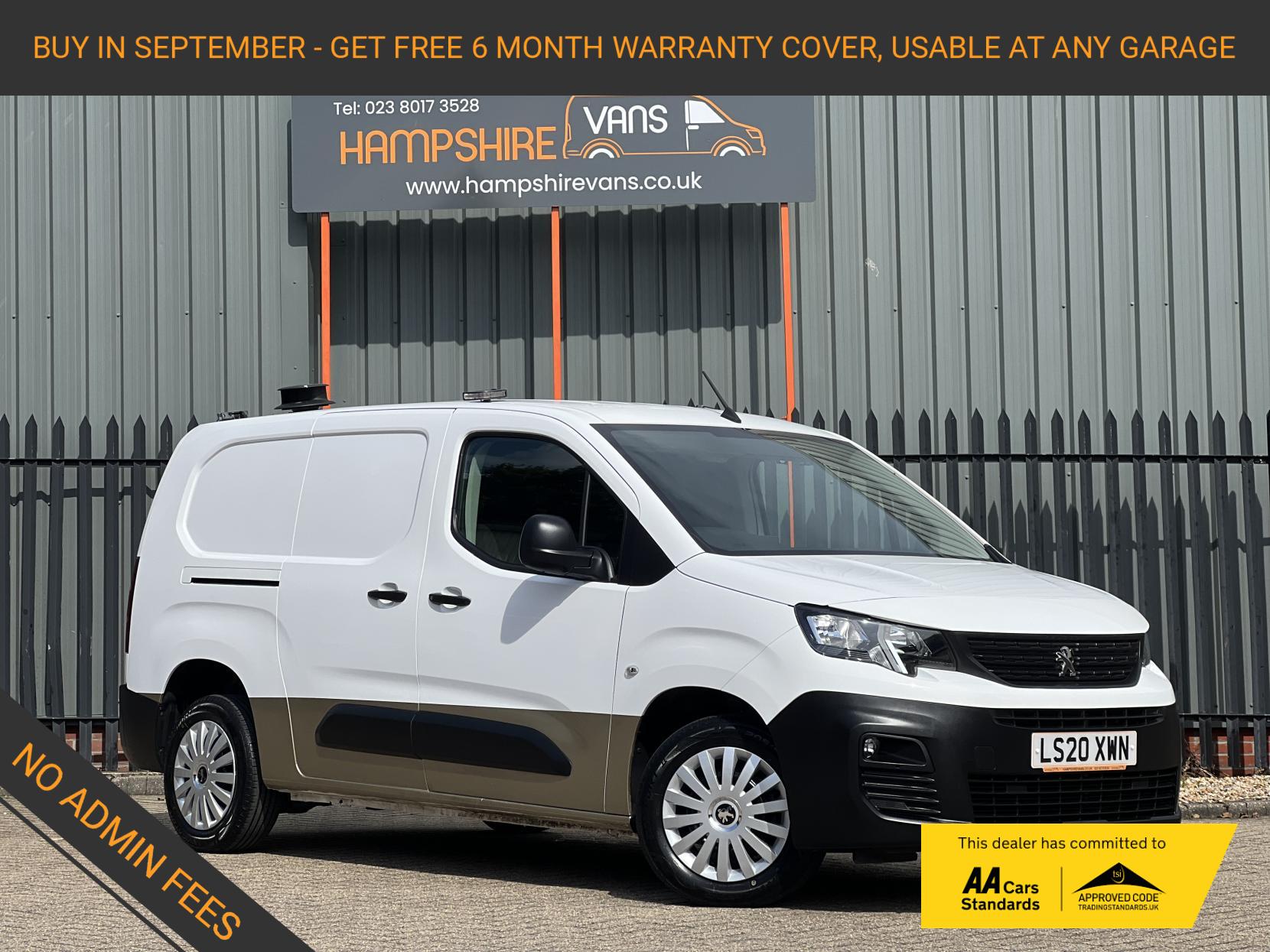 Peugeot Partner 1.2 950 PureTech Professional Long Panel Van 6dr Petrol Manual LWB Euro 6 (s/s) (110 ps)