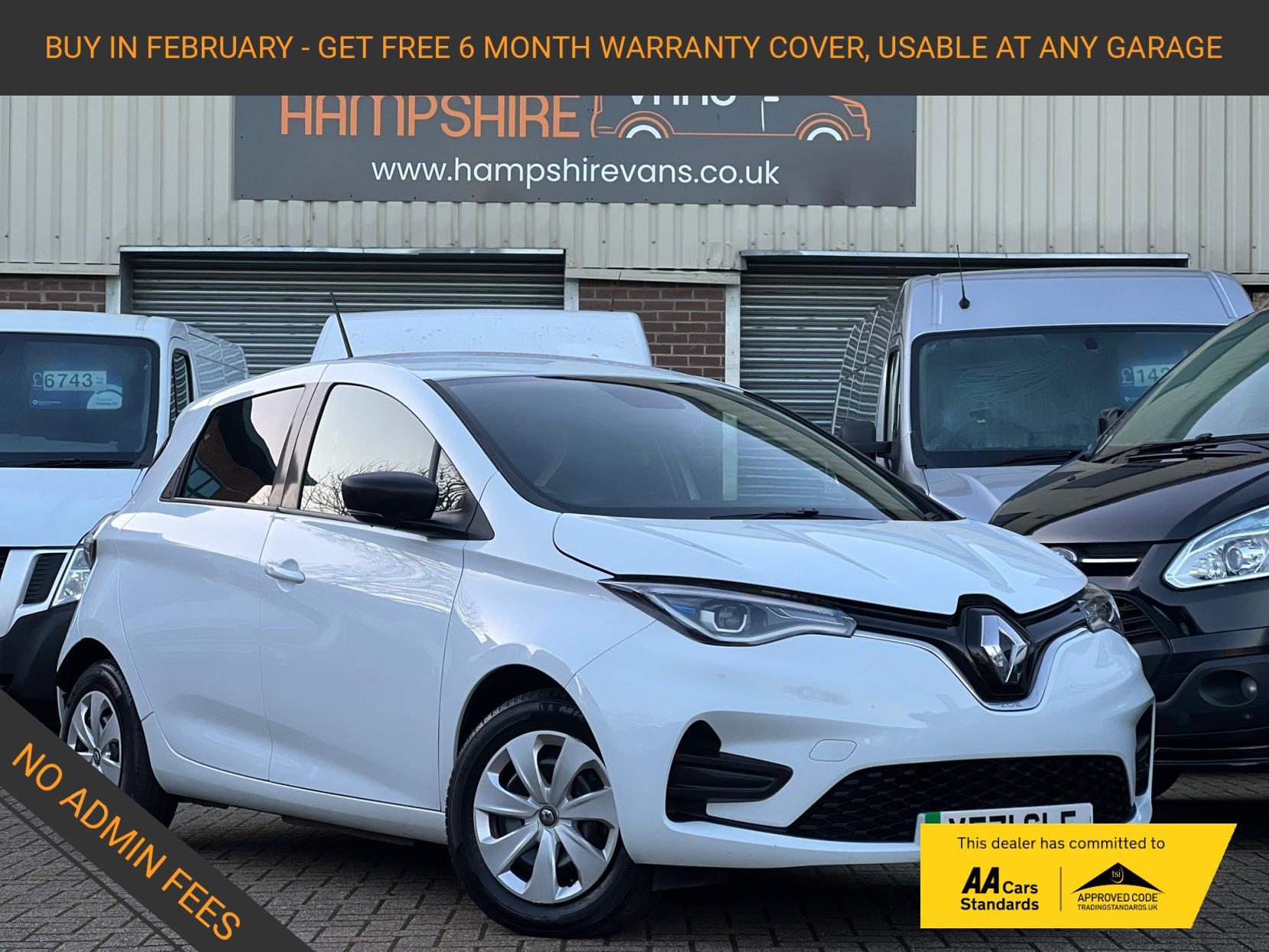 Renault Zoe R110 EV50 52kWh Business Car Derived Van 5dr Electric Auto (107 bhp)